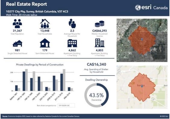 Central Surrey Demographic Information